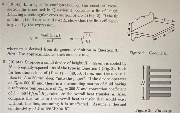 Please solve number 4 using the efficiency from