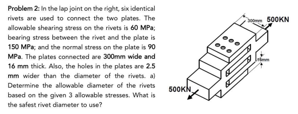 STRENGTH OF MATERIALS - STRESS Directions: Solve