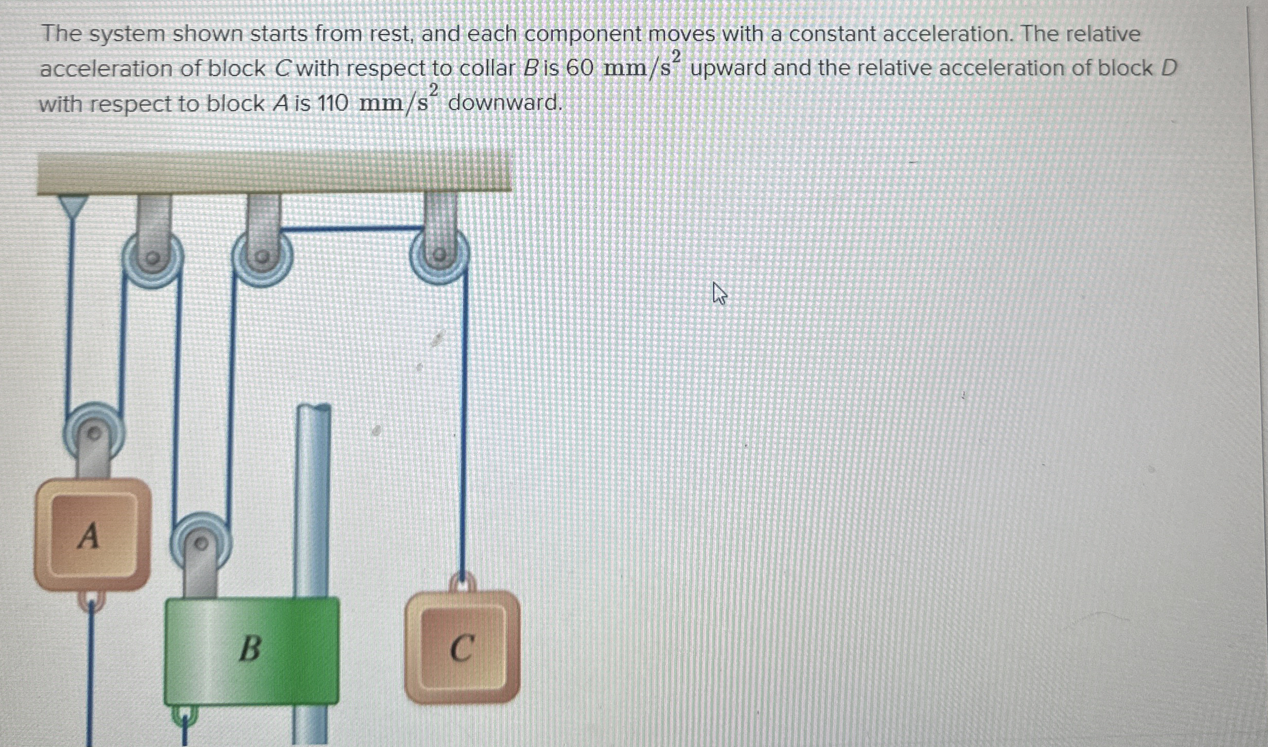 Problem 1 1 . 0 5 9 . a - Velocity of the block