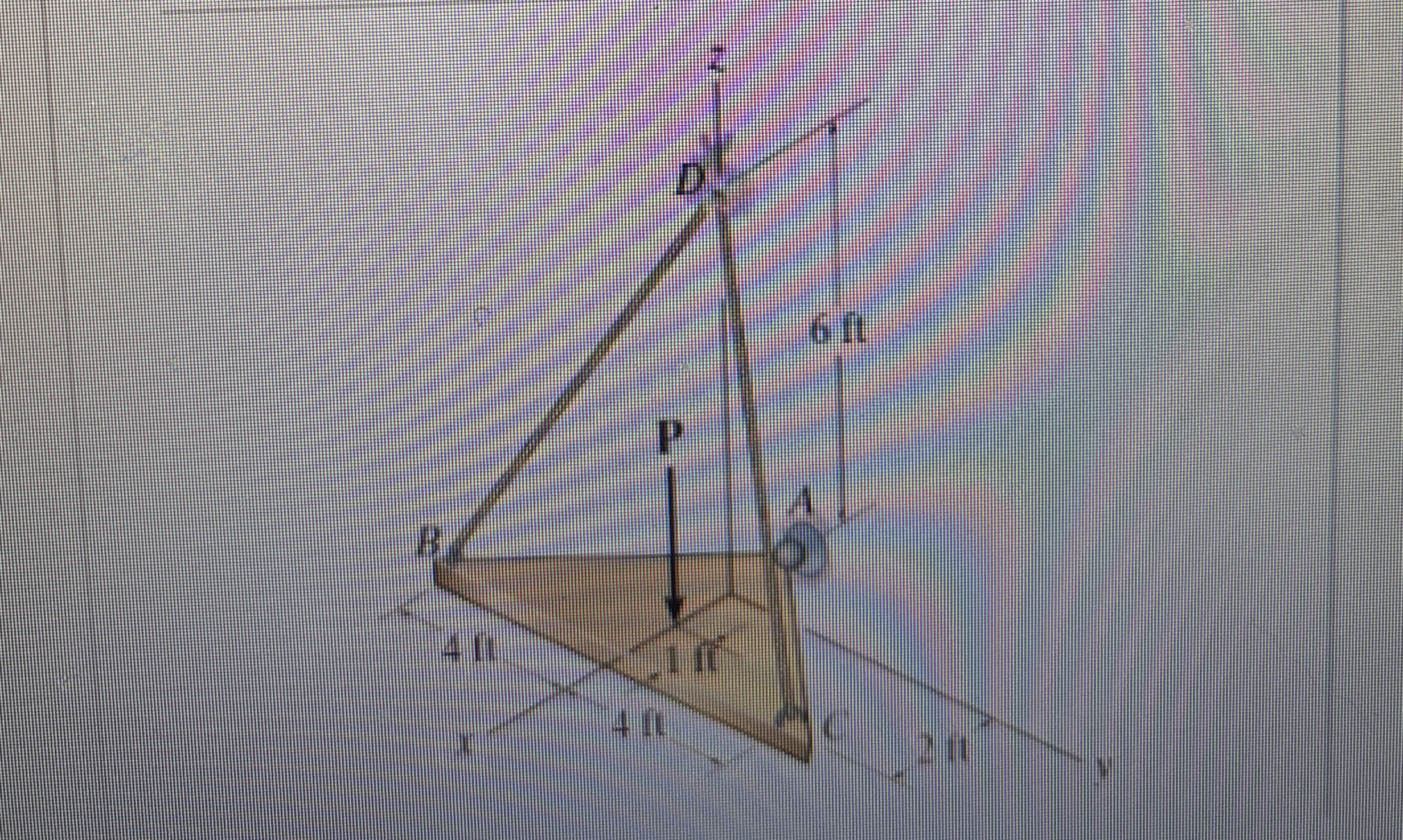 The triangular plate, having a 9 0 degree angle