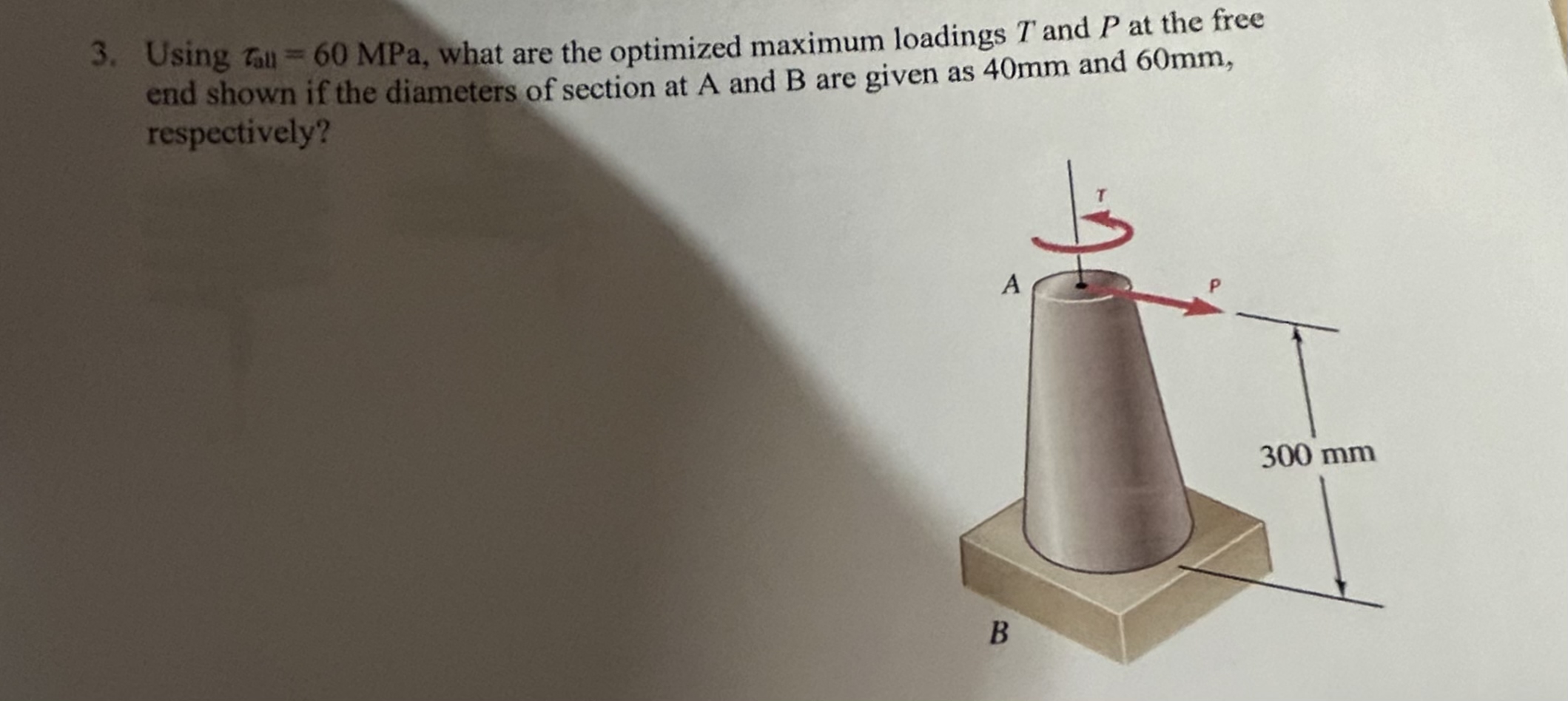 Using a l l = 6 0 MPa, what are the optimized