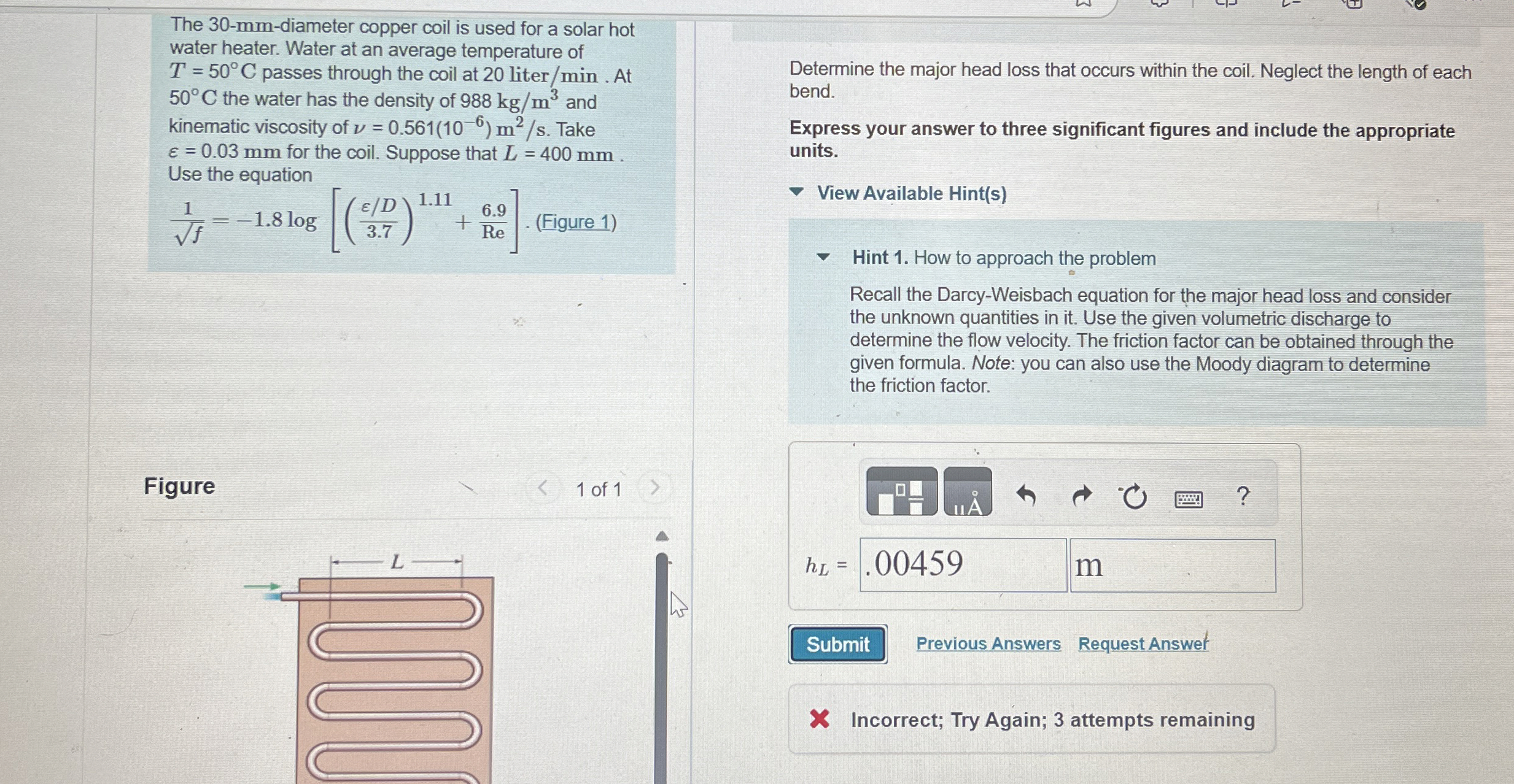 The 3 0 - mm - diameter copper coil is used for a