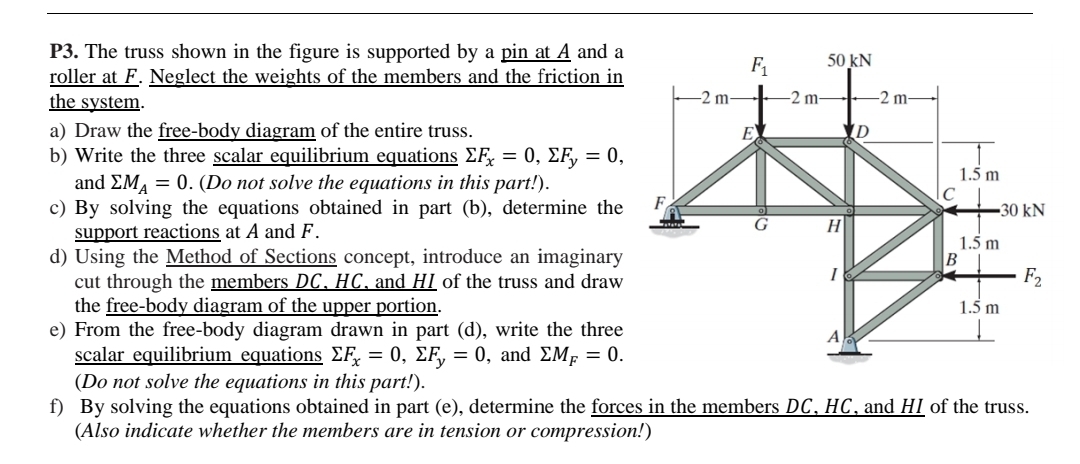 The values = F 1 = 2 2 kN , F 2 = 2 8 kN