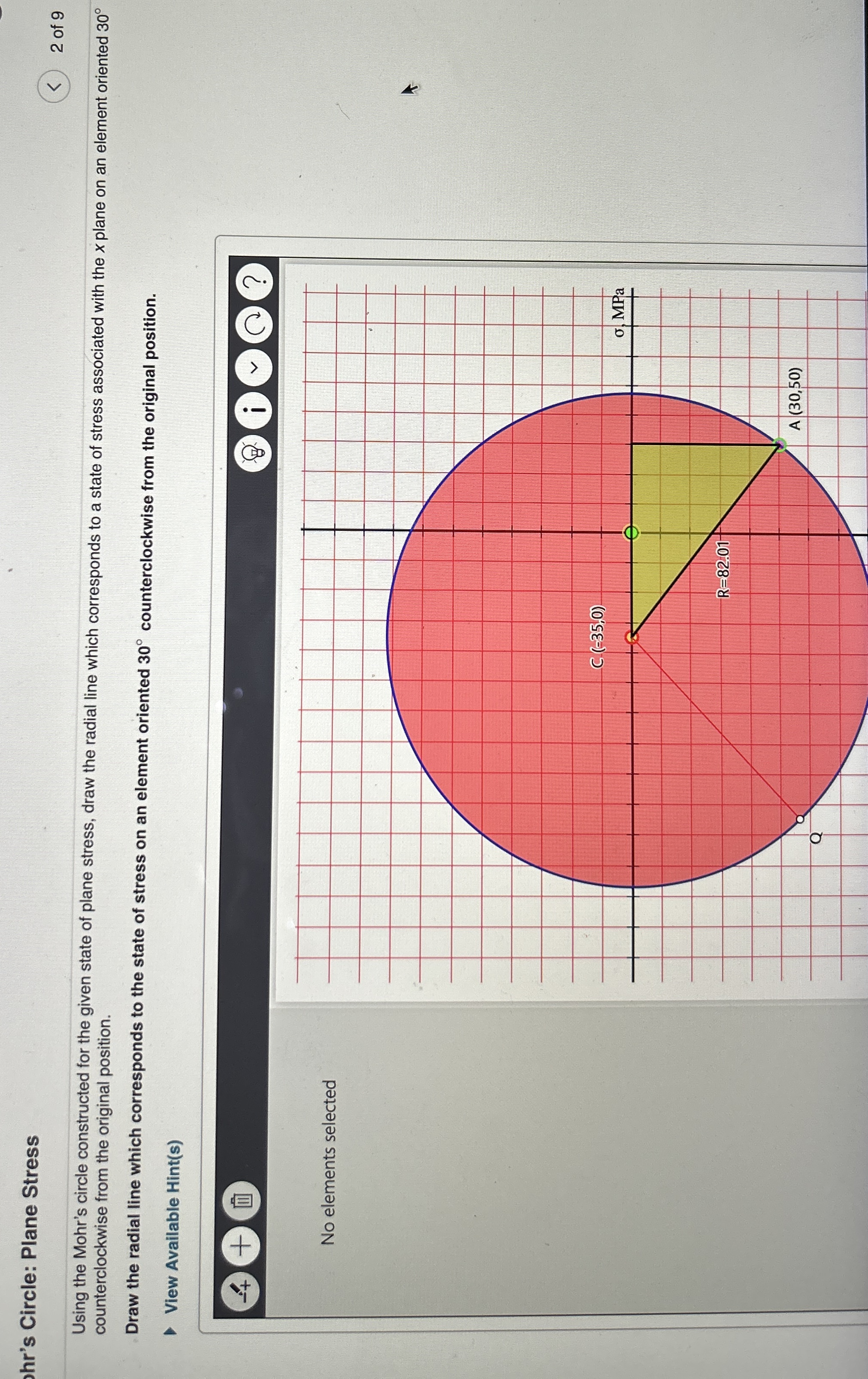 Mohr's Circle: Plane Stress 2 of 9 Using the