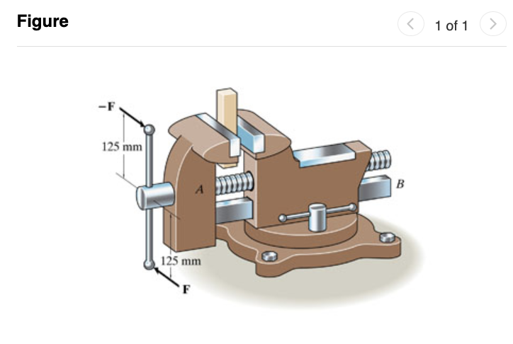 Couple forces of \ ( F = 5 5 \ mathrm { ~N } \ )