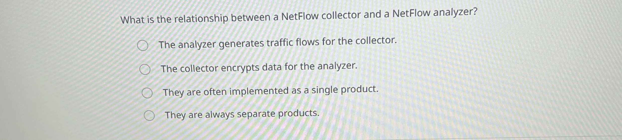 What is the relationship between a NetFlow