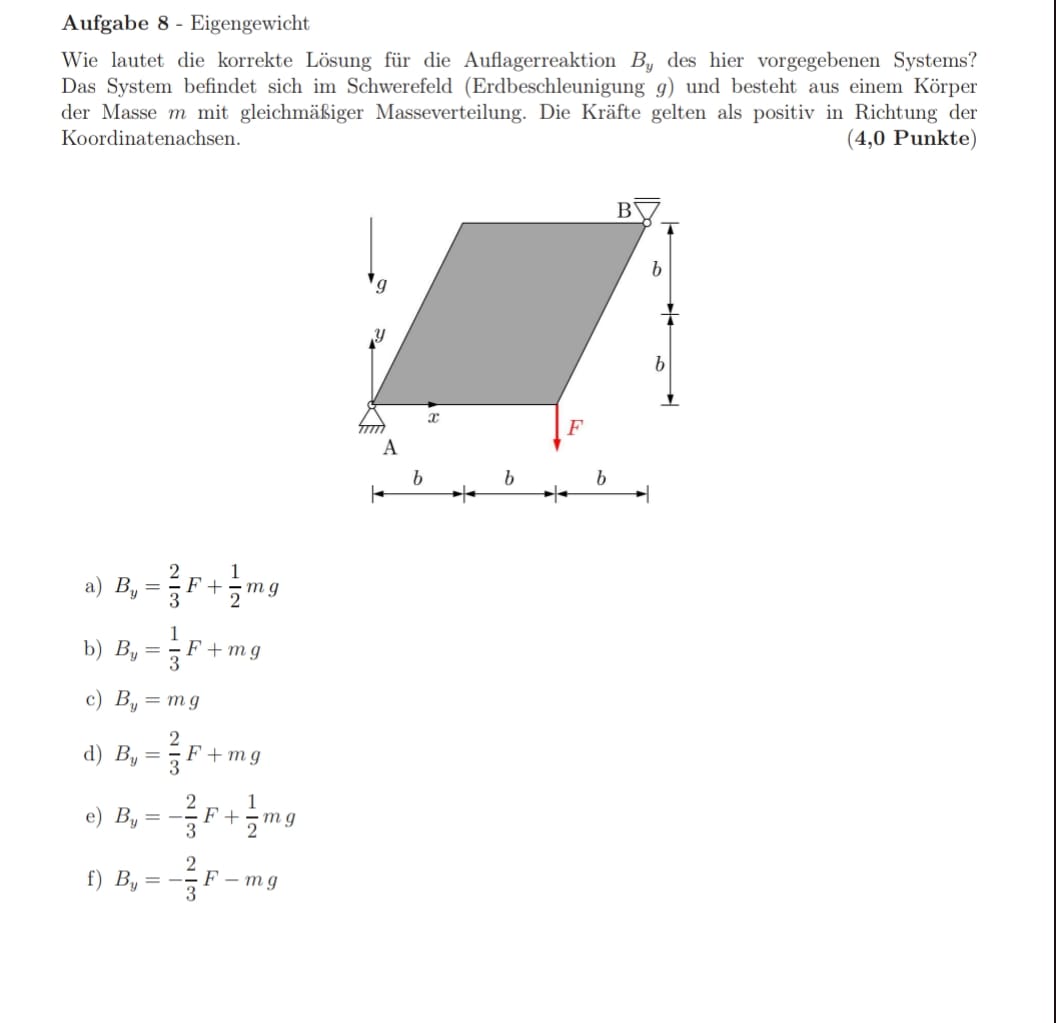 Show me the steps to solve Aufgabe 9 -