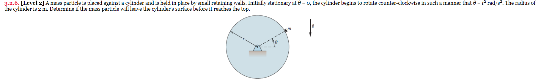 3 . 2 . 6 . [ Level 2 ] A mass particle is placed