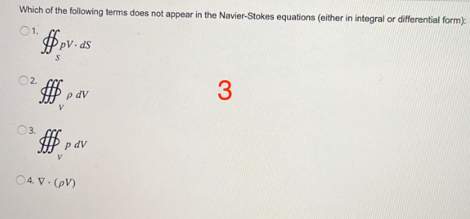 Which of the following terms does not appear in