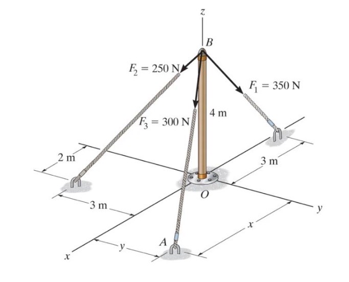 Determine the magnitude and coordinate direction