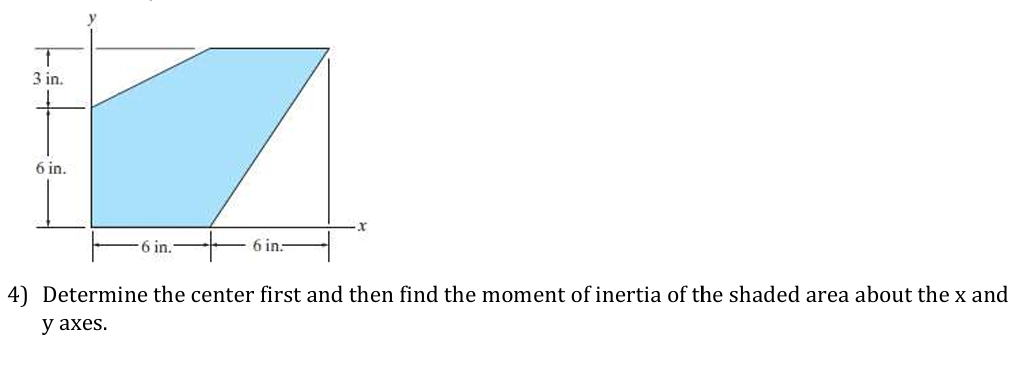 4 ) Determine the center first and then find the