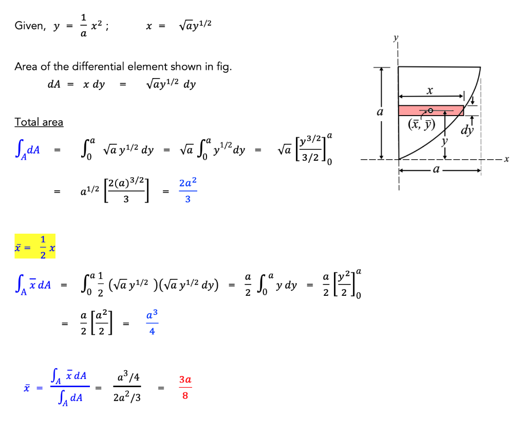 why the x bar equals to 1 / 2 * x ?