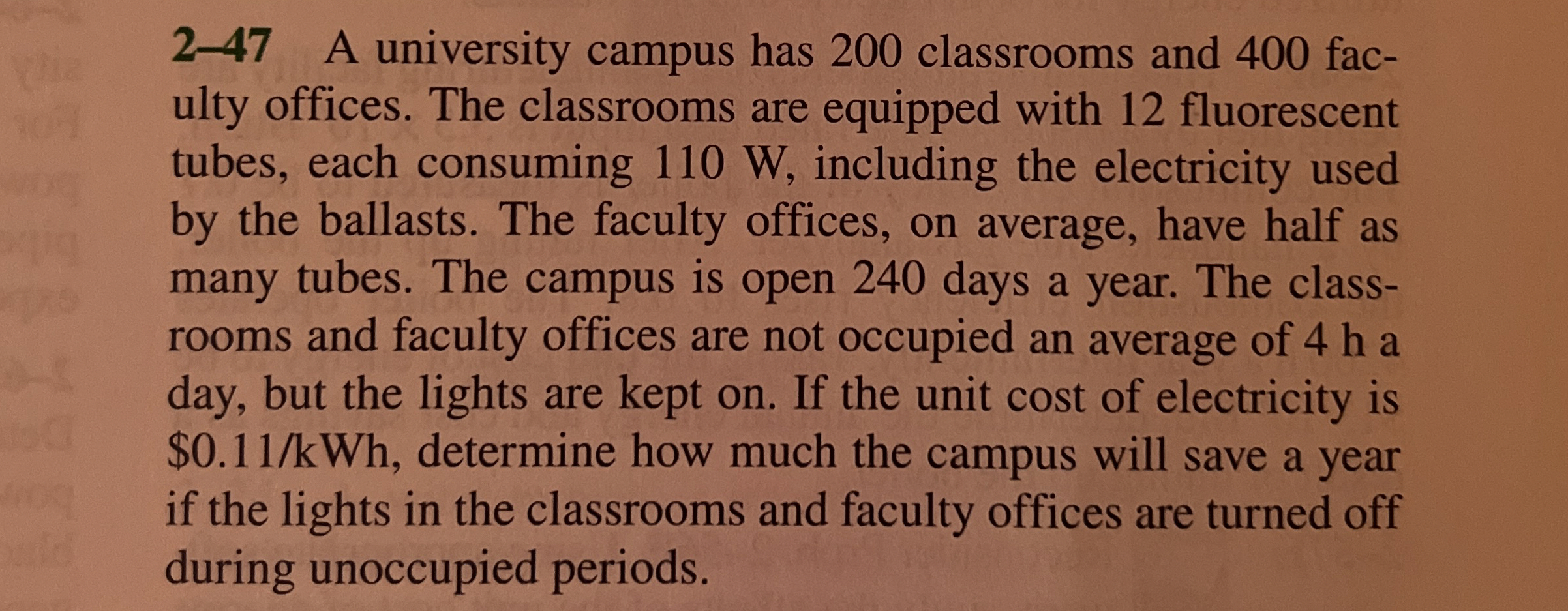2 - 4 7 A university campus has 2 0 0 classrooms