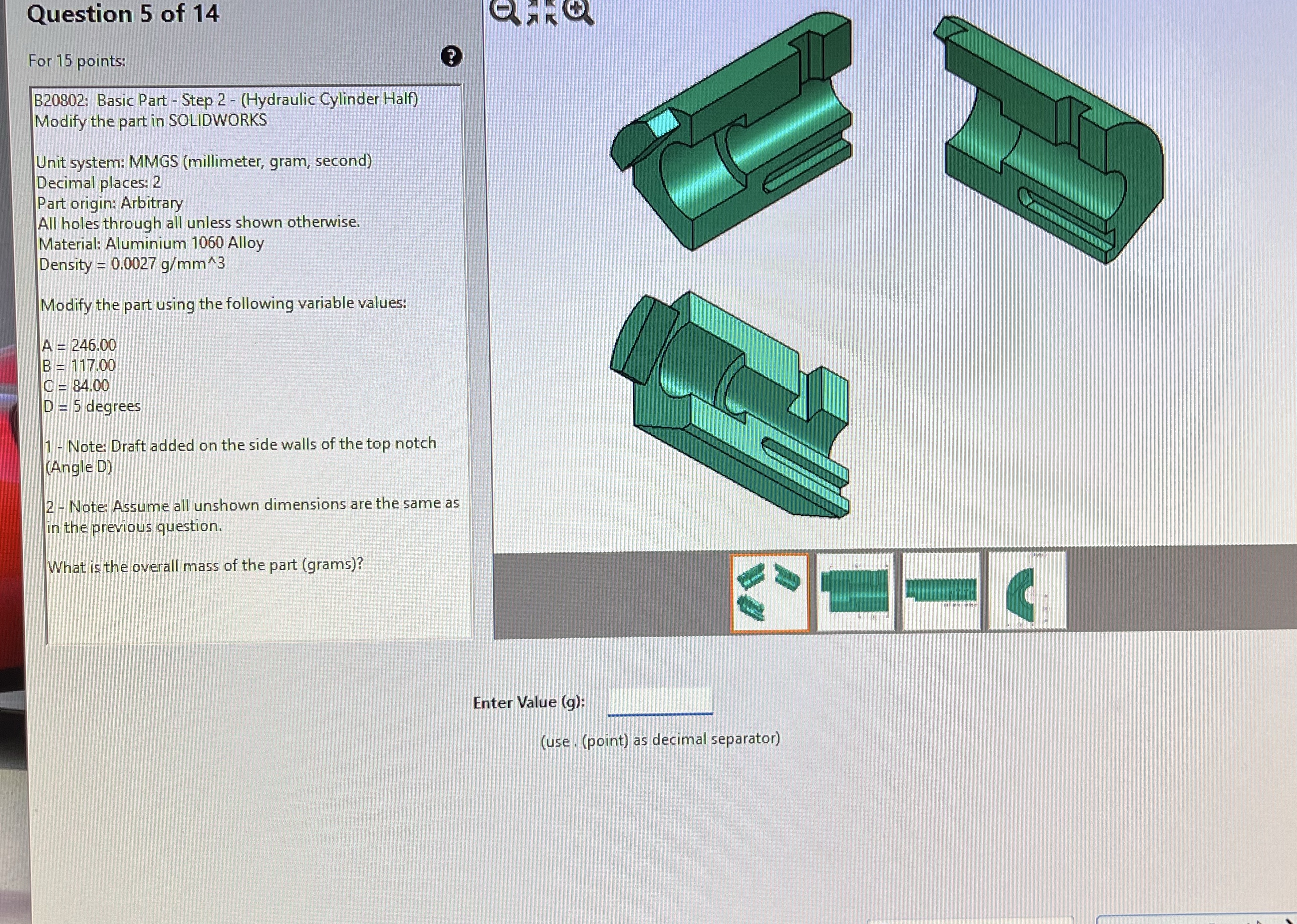 Question 4 of 1 4 For 1 5 points: B 2 0 8 0 1 :