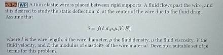 7 . 3 . 7 WP A thin elastic wire is placed
