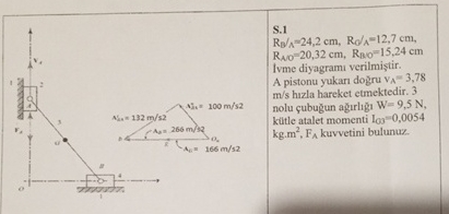 S . 1 R B A = 2 4 , 2 c m , R d A = 1 2 , 7 c m ,