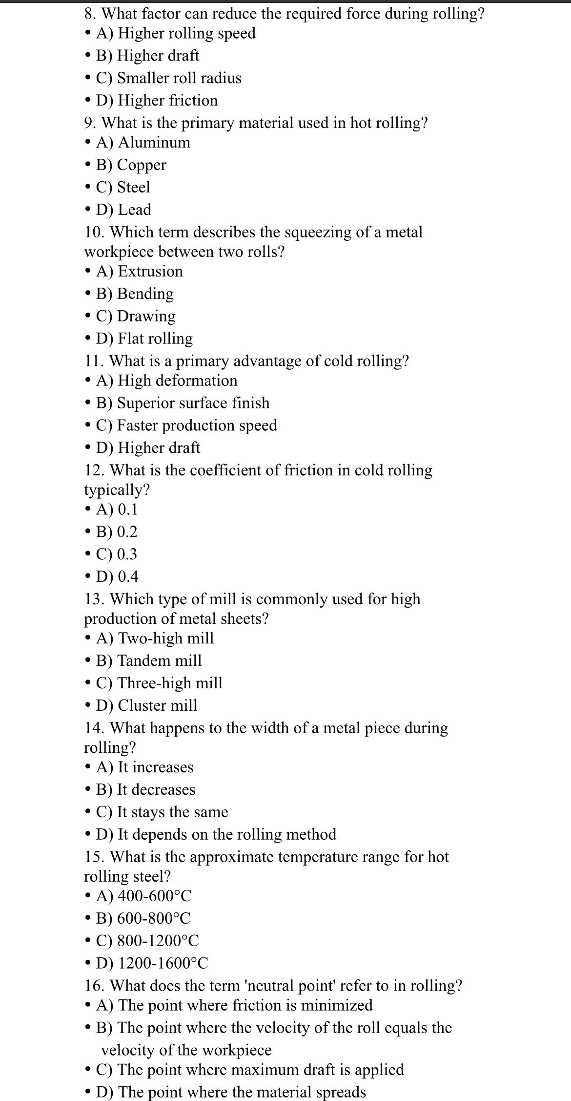 What factor can reduce the required force during
