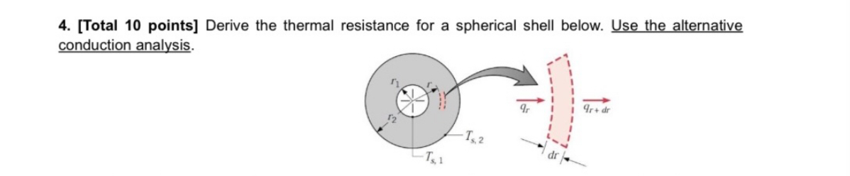 [ Total 1 0 points ] Derive the thermal