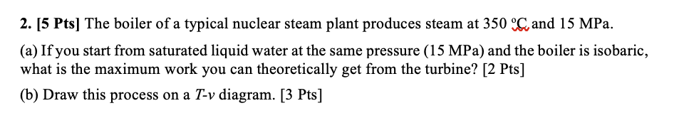 The boiler of a typical nuclear steam plant