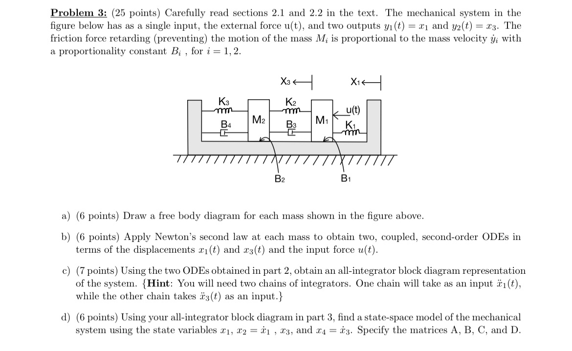 Problem 3 : ( 2 5 points ) Carefully read