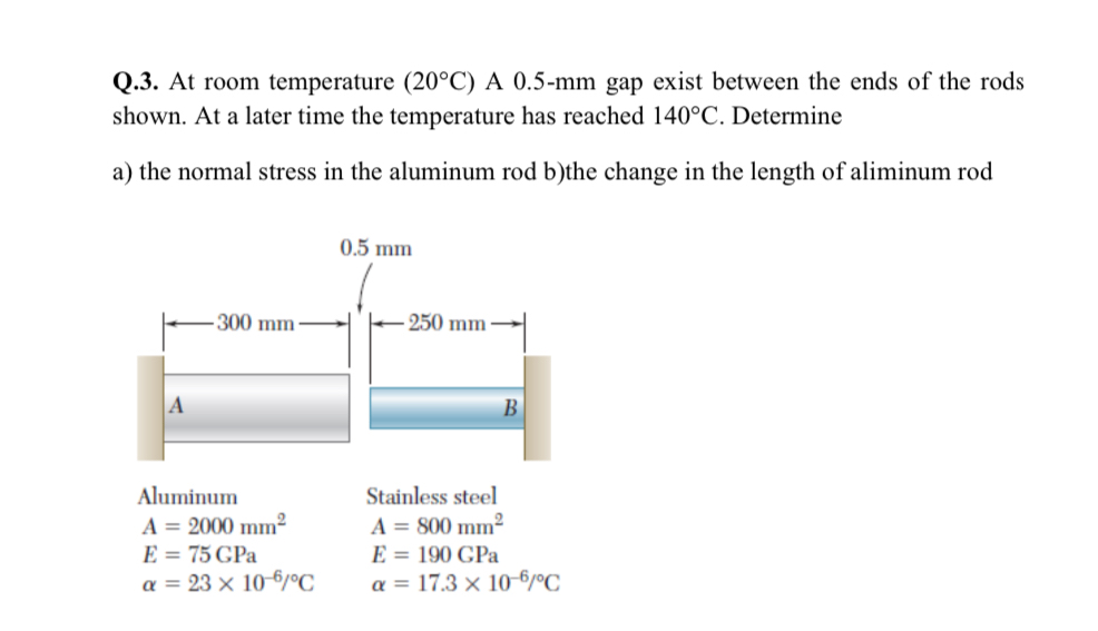 Q . 3 . At room temperature ( 2 0 C ) A 0 . 5 - m