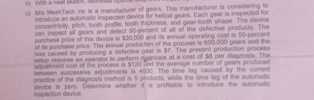 c ) M / s MeshTech Inc is a manufacturer of