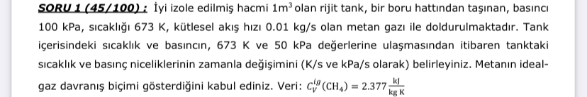 SORU 1 ( 4 5 / 1 0 0 ) : yi izole edilmi hacmi 1