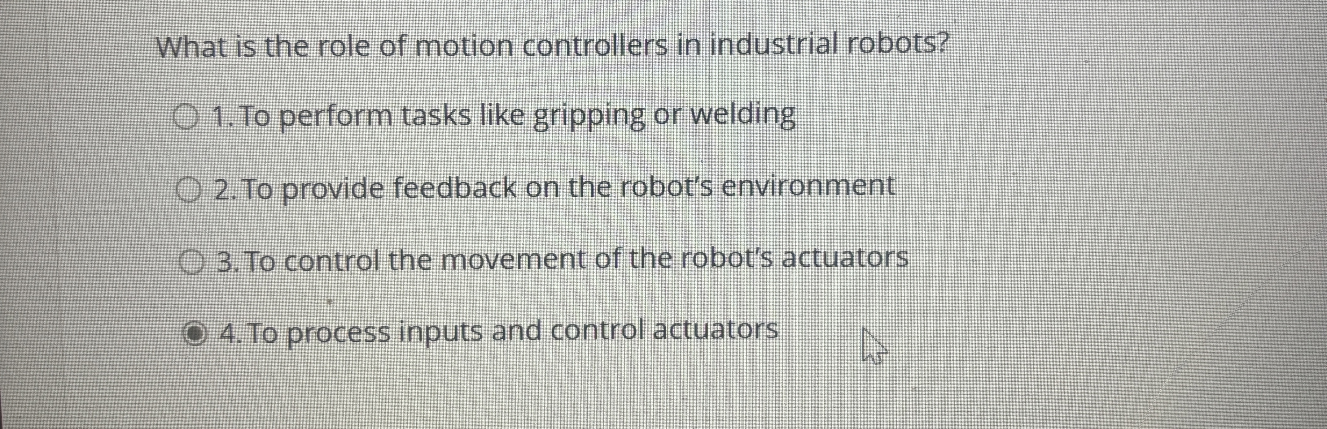 What is the role of motion controllers in