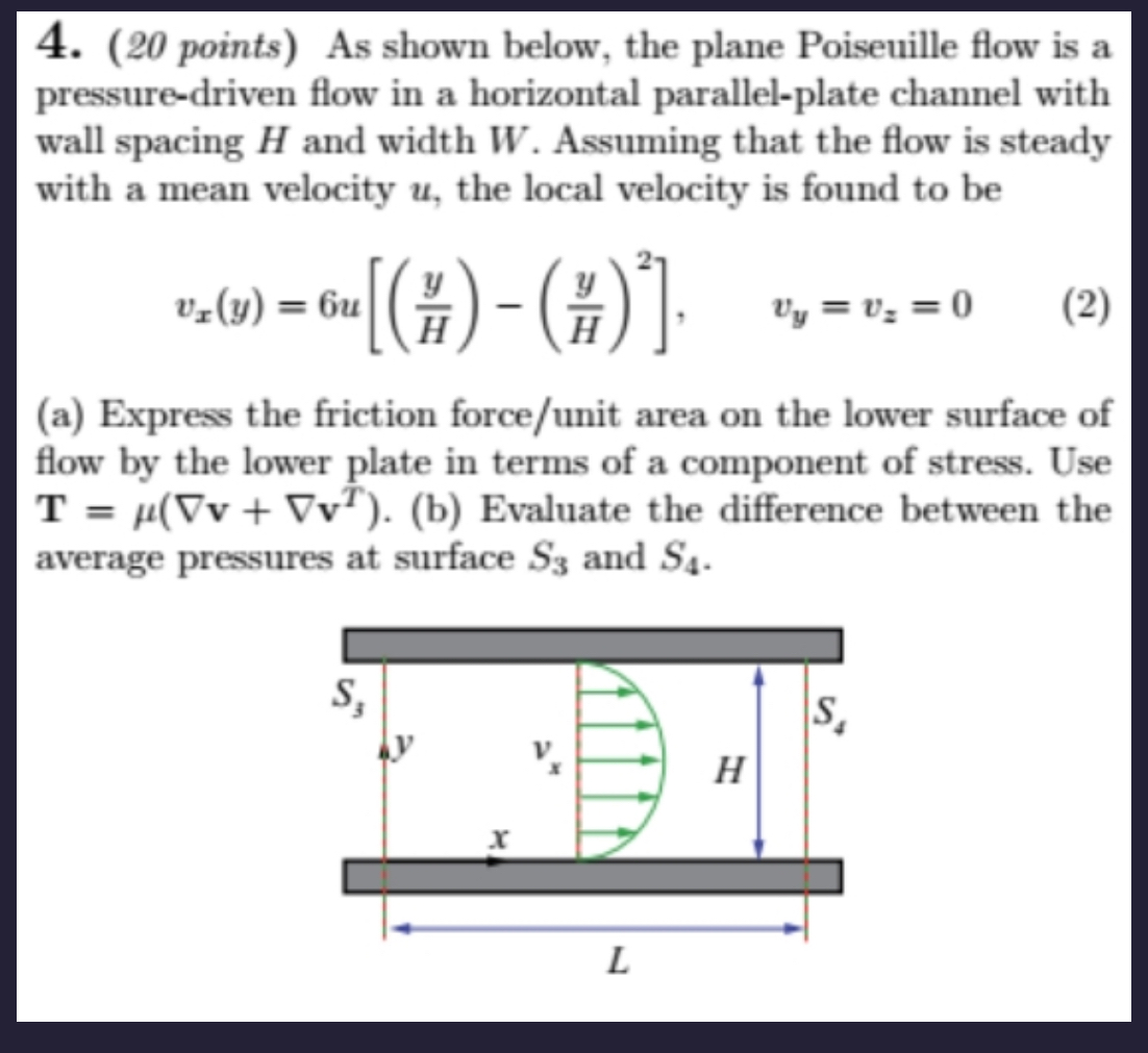 ( 2 0 points ) As shown below, the plane