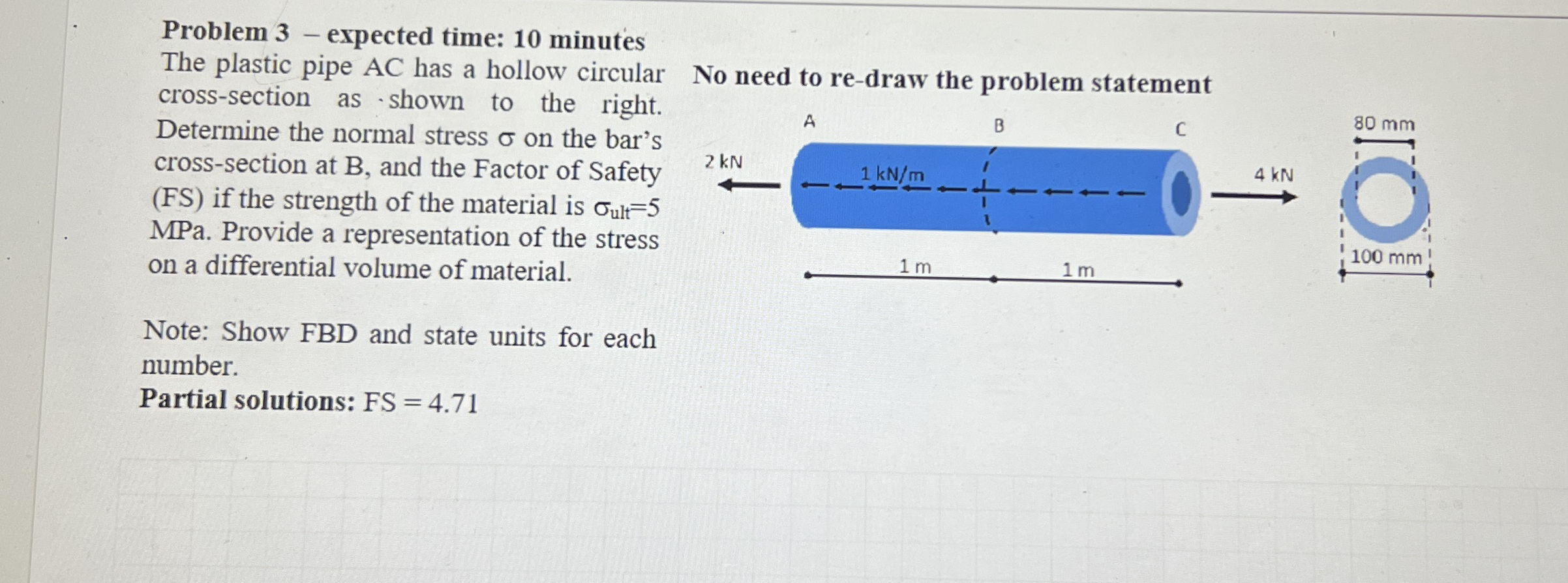 Problem 3 - expected time: 1 0 minutes The
