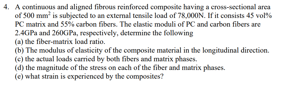4 . A continuous and aligned fibrous reinforced