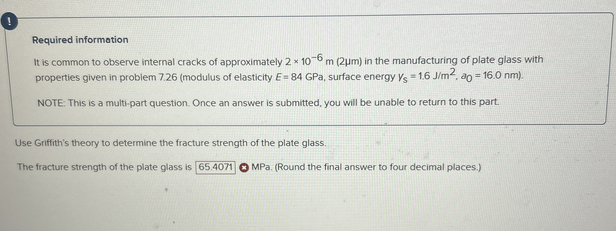 ! Required information It is common to observe