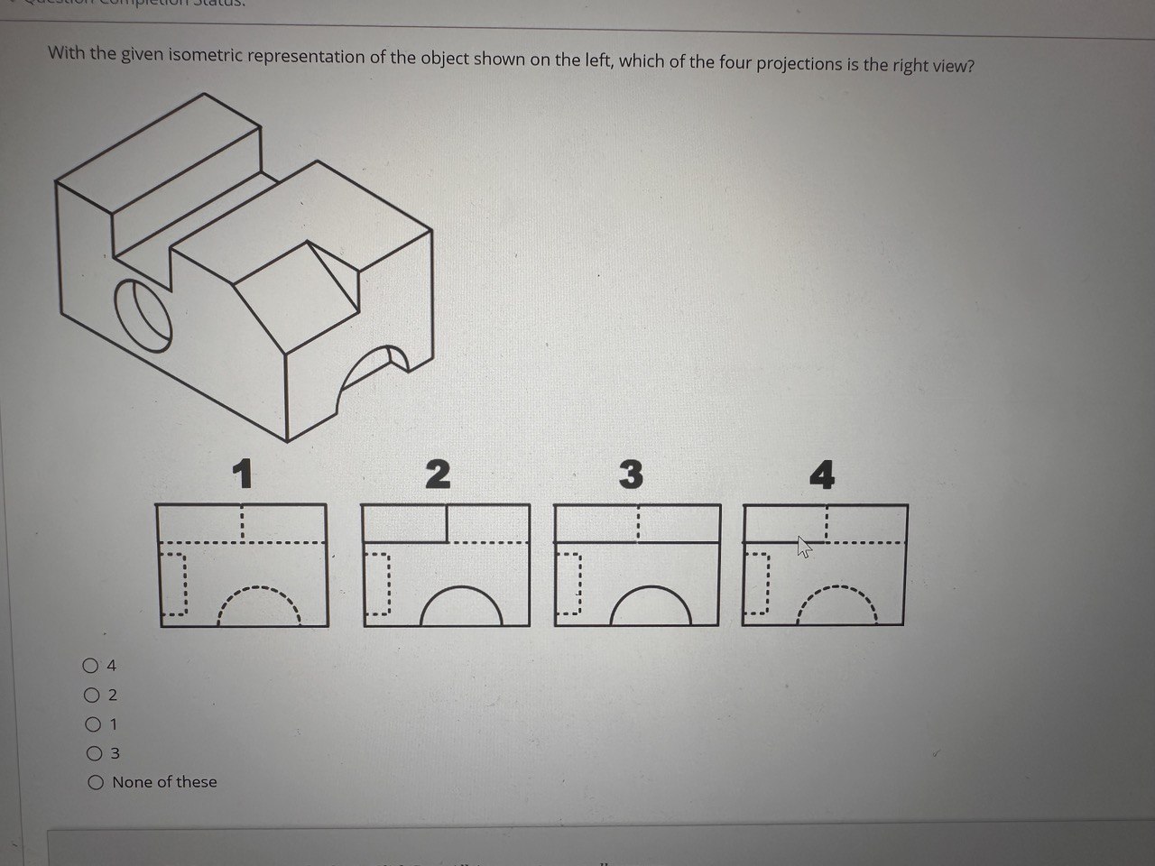 With the given isometric representation of the