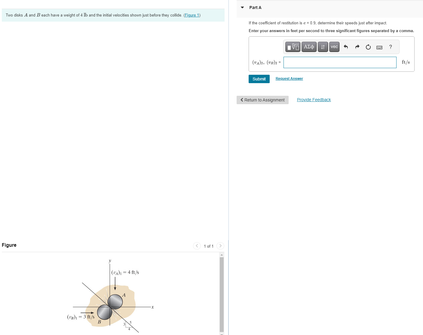 Two disks \ ( A \ ) and \ ( B \ ) each have a