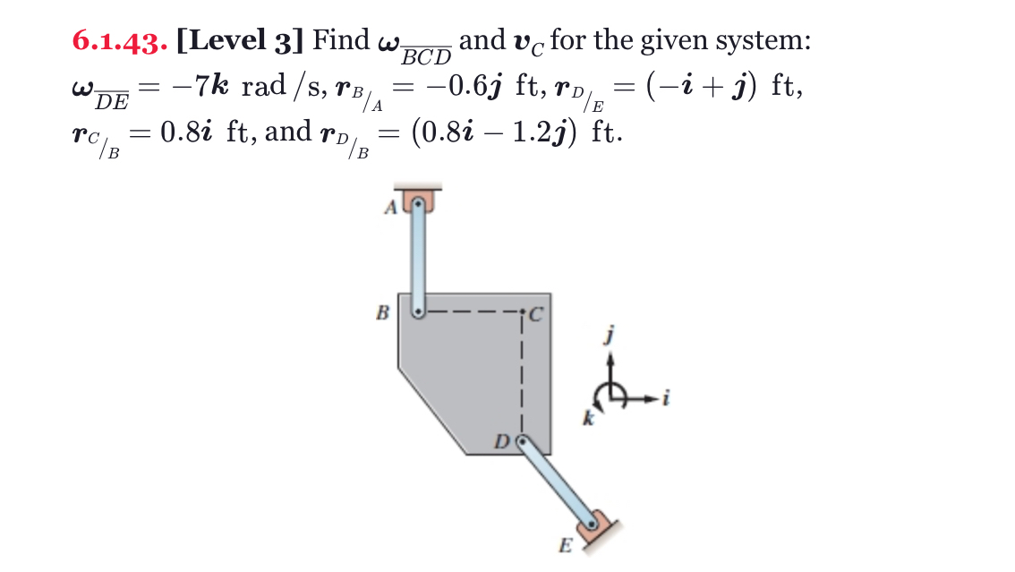 6 . 1 . 4 3 . [ Level 3 ] Find ? b a r ( B C D )