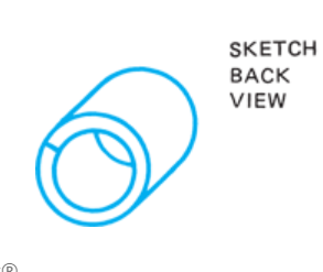 Identify the types of sketches illustrated below