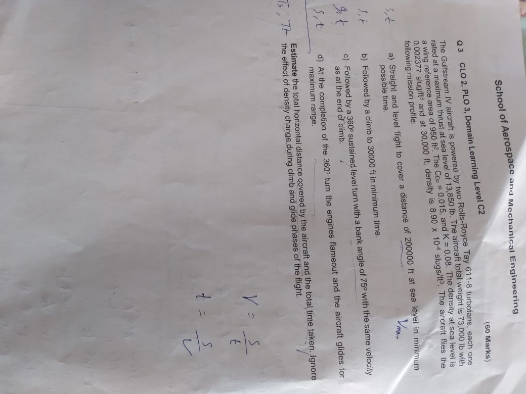 School of Aerospace and Mechanical Engineering Q