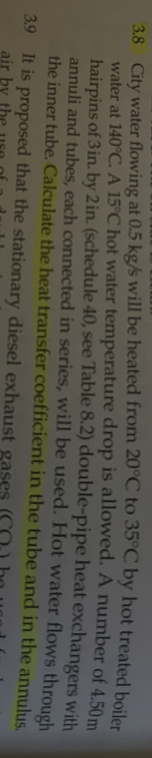 4 . 4 Calculate the pumping power for both