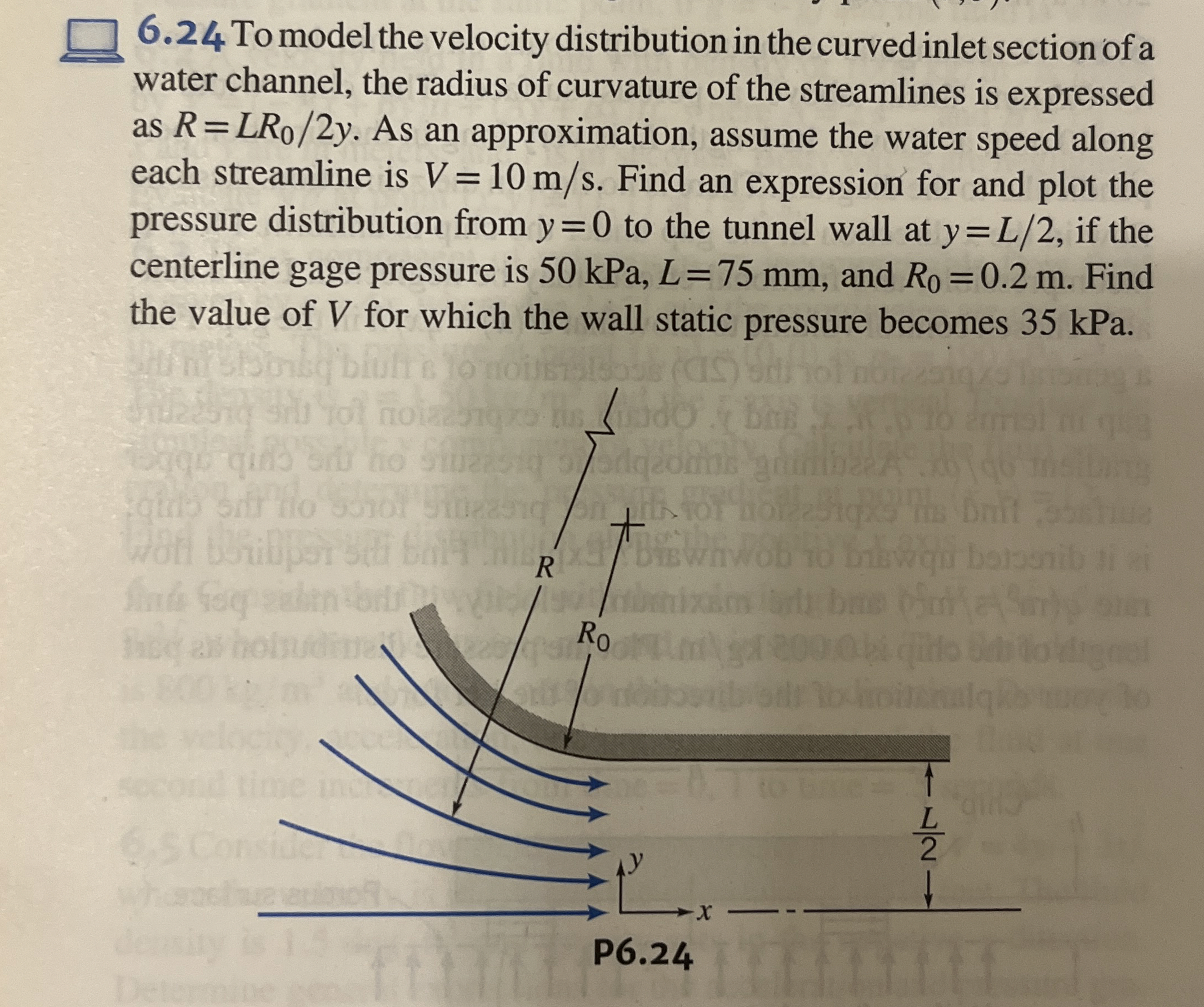 6 . 2 4 To model the velocity distribution in the