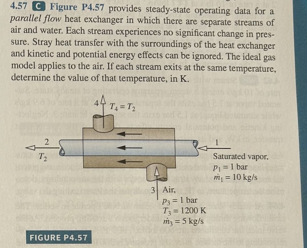 4 . 5 7 C Figure P 4 . 5 7 provides steady -