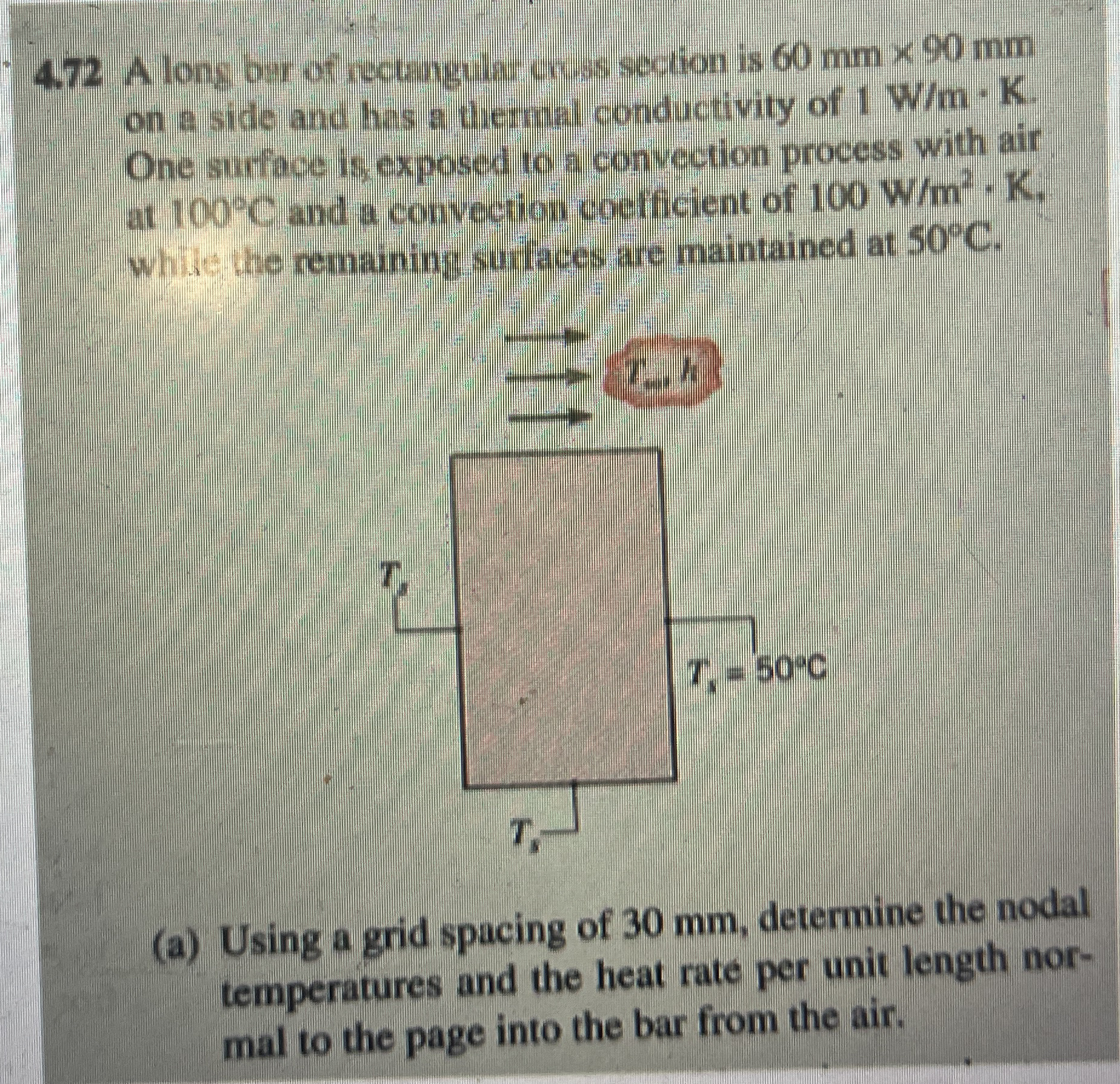 4 . 7 2 A long bar of rectraguiler eress section
