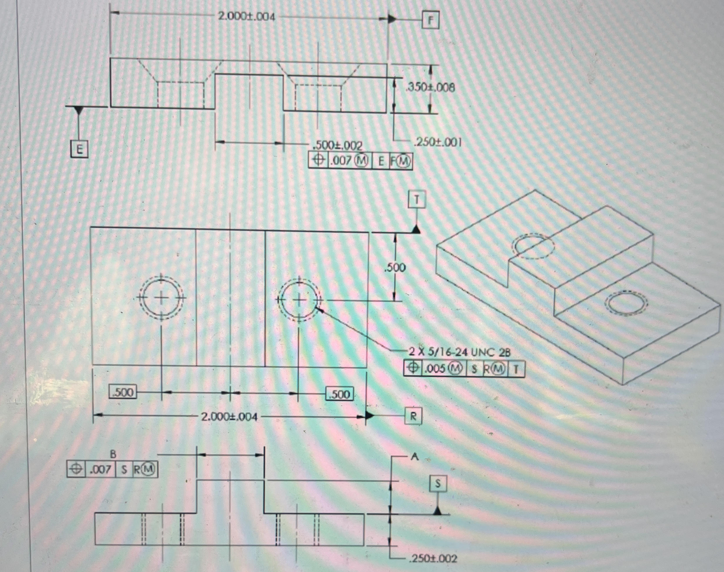 Using the information on the drawings below, an