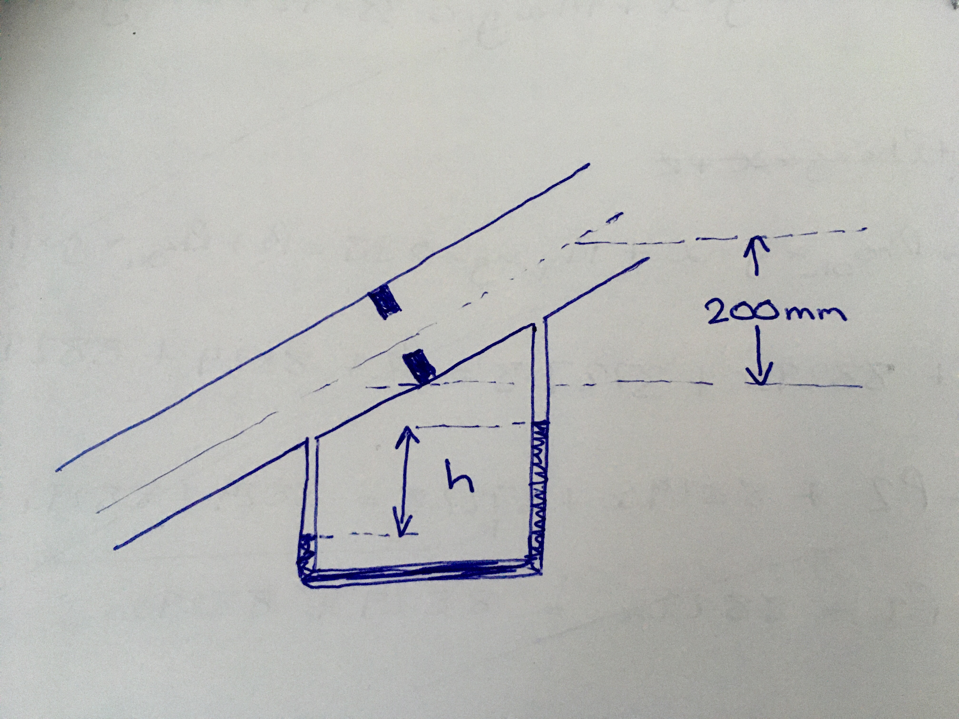 A 7 5 mm diameter orifice plate is located in a