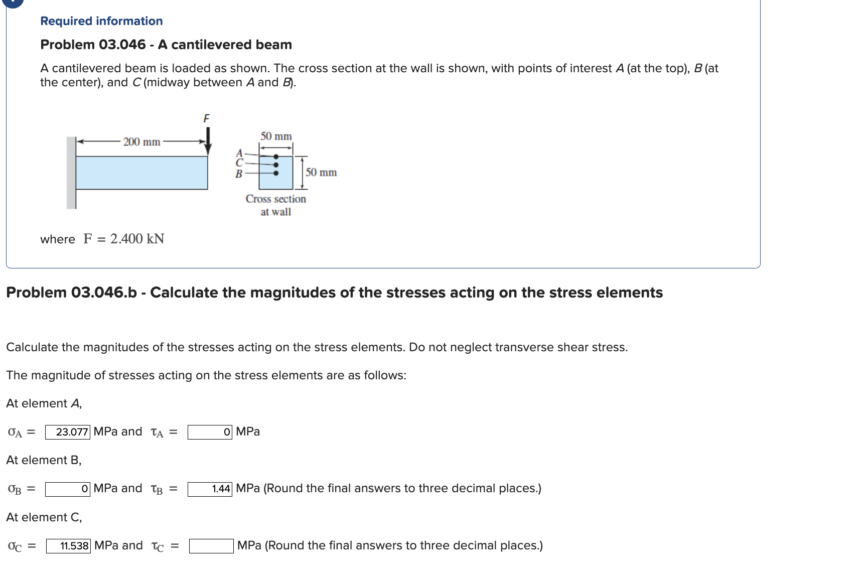 HELP ASAP PLEASE Tc Required information Problem