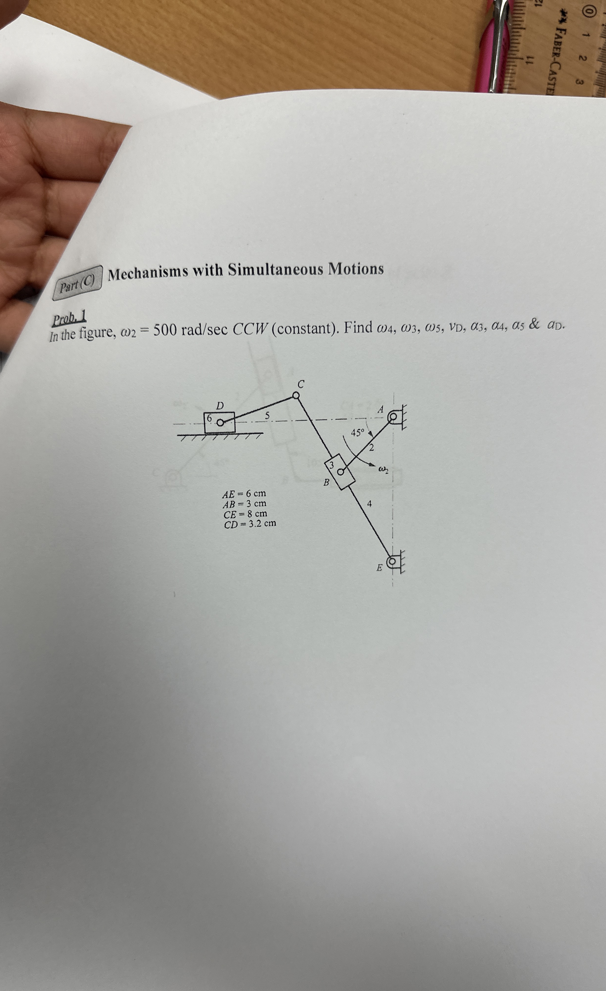 Part ( C ) Mechanisms with Simultaneous Motions