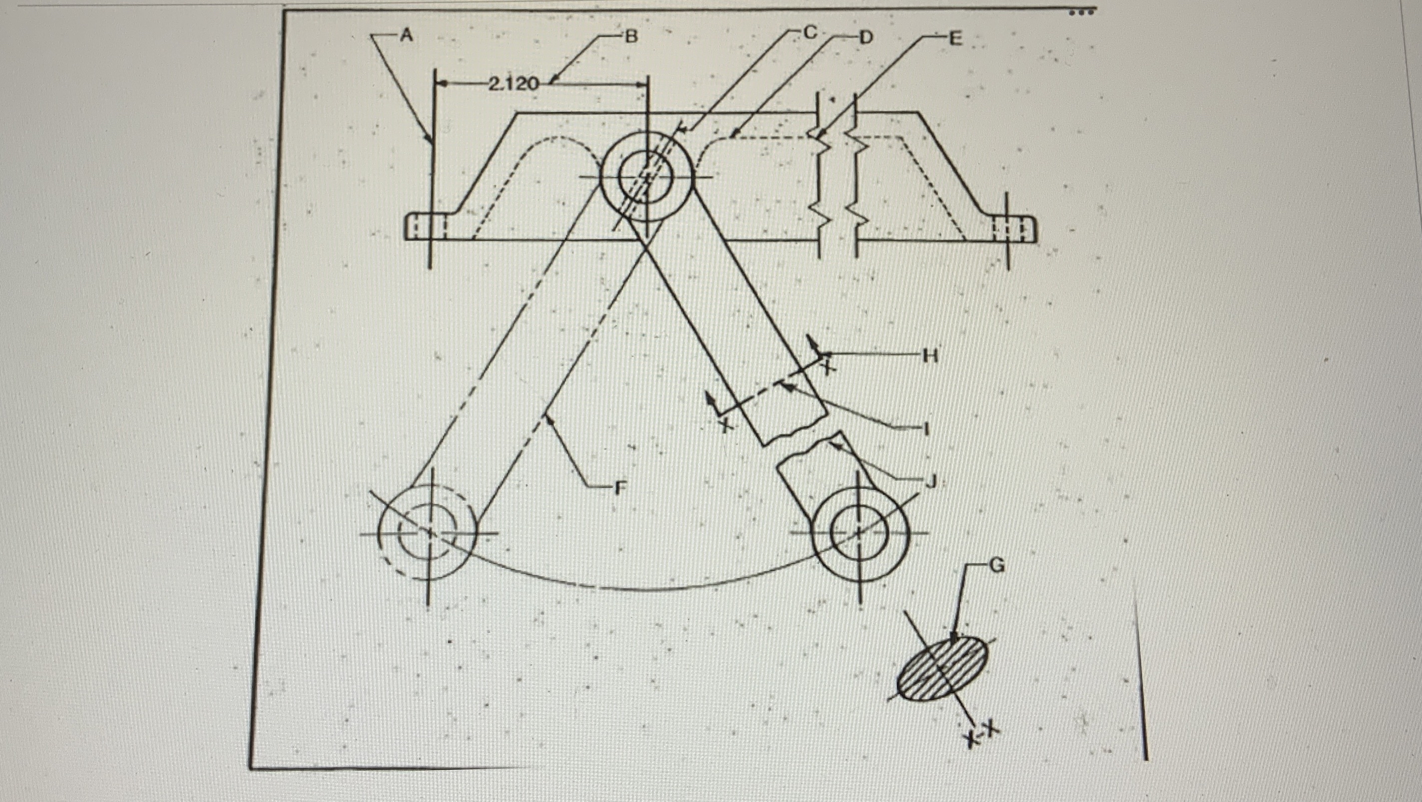 Match lines given to the correct line type