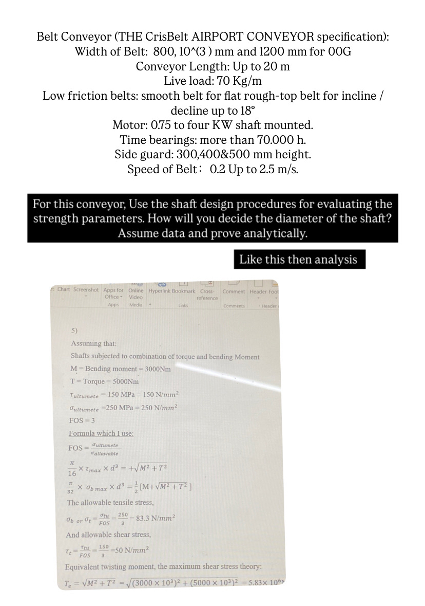 Belt Conveyor ( THE CrisBelt AIRPORT CONVEYOR