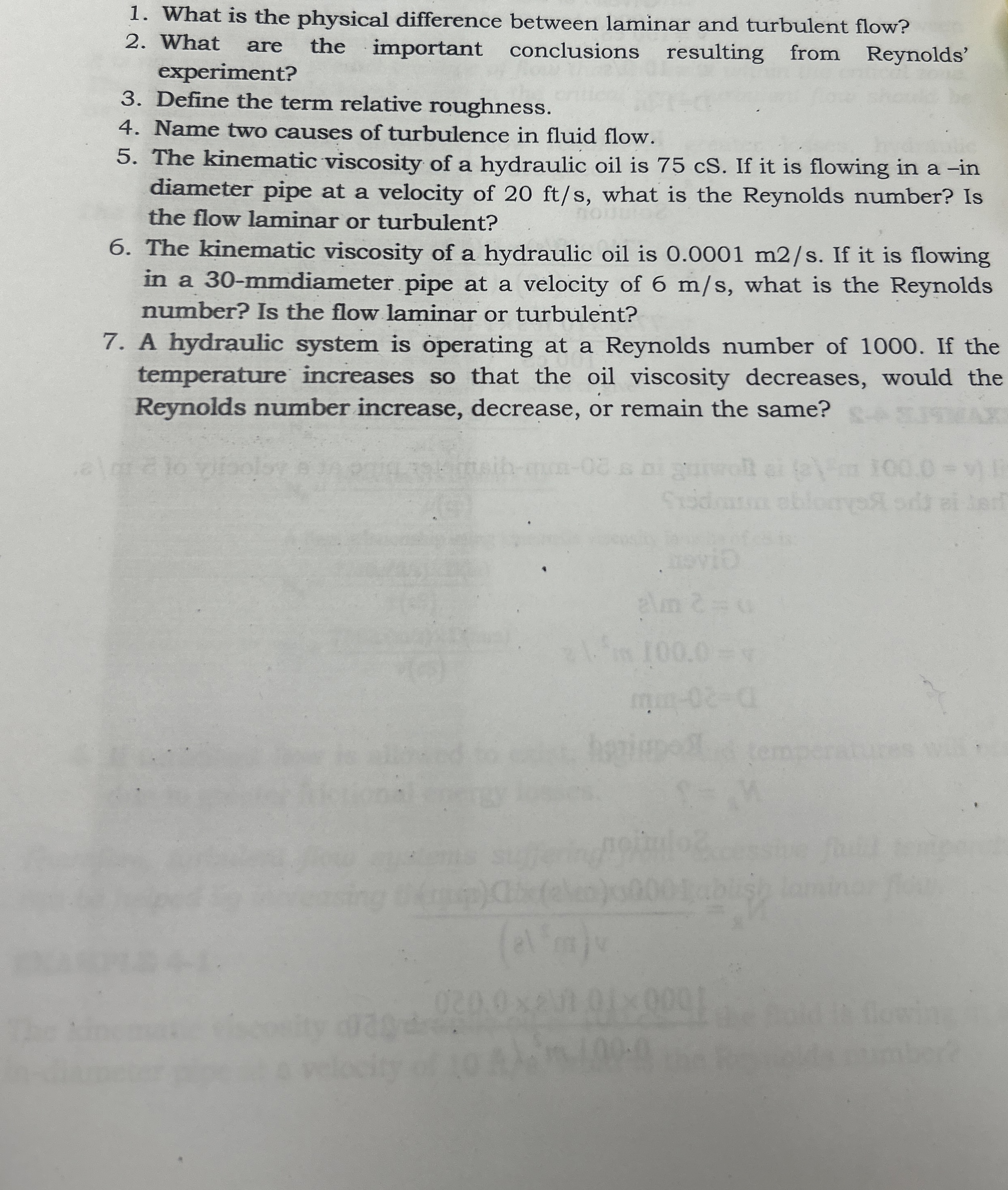What is the physical difference between laminar
