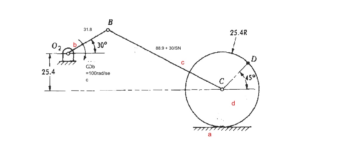 draw the instant centers for points a , b , c ,