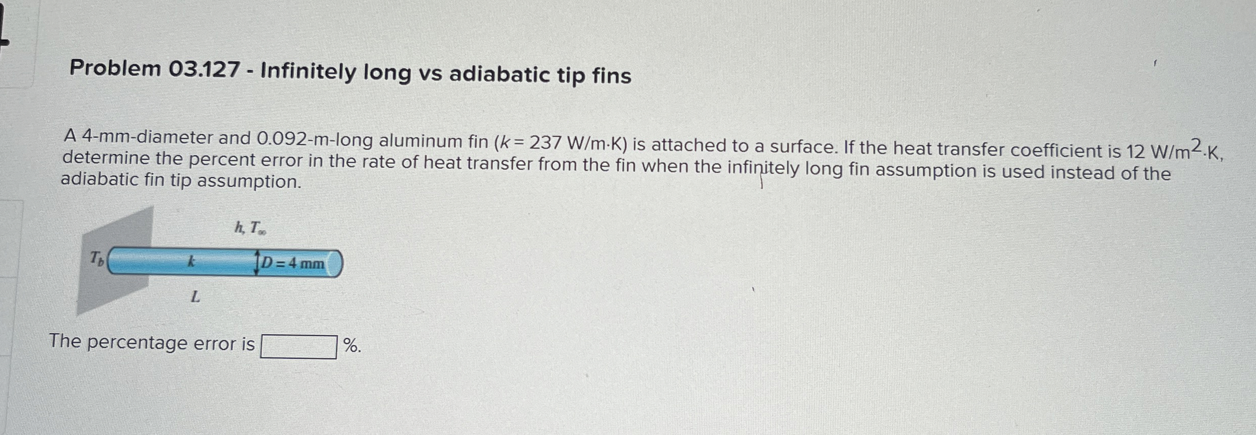 Problem 0 3 . 1 2 7 - Infinitely long vs